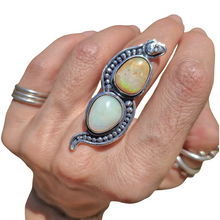 Load image into Gallery viewer, Boulder Opal Ring or Pendant
