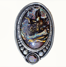Load image into Gallery viewer, Boulder Opal Ring or Pendant
