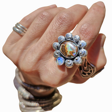 Load image into Gallery viewer, Boulder Opal Ring or Pendant