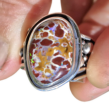 Load image into Gallery viewer, Waves of Life Boulder Opal Ring