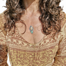 Load image into Gallery viewer, Double Boulder Opal Ring or Pendant