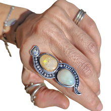 Load image into Gallery viewer, Boulder Opal Ring or Pendant