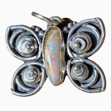 Load image into Gallery viewer, Boulder Opal Butterfly Pendant