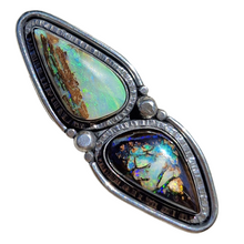 Load image into Gallery viewer, Boulder Opal Ring or Pendant