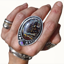 Load image into Gallery viewer, Boulder Opal Ring or Pendant