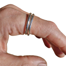 Load image into Gallery viewer, Stamped Band Double stack - Made to Order