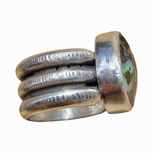 Load image into Gallery viewer, Chunky Boulder Opal Stacker Ring