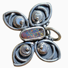 Load image into Gallery viewer, Boulder Opal Butterfly Pendant