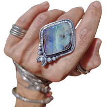 Load image into Gallery viewer, Boulder Opal Ring or Pendant