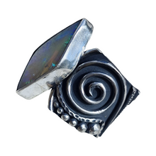 Load image into Gallery viewer, Boulder Opal Ring