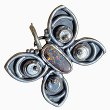 Load image into Gallery viewer, Boulder Opal Butterfly Pendant