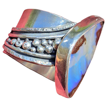 Load image into Gallery viewer, Waves of Life Boulder Opal Ring