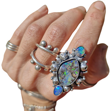 Load image into Gallery viewer, Boulder Opal Ring or Pendant