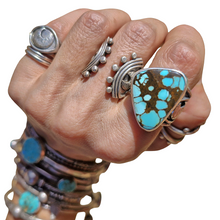 Load image into Gallery viewer, Turquoise All Seeing Eyes Ring