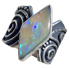Load image into Gallery viewer, Boulder Opal Ring
