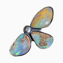 Load image into Gallery viewer, Triple Boulder, Pipe Opal Ring or Pendant