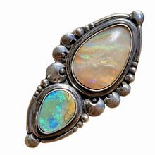 Load image into Gallery viewer, Double Boulder Opal Ring or Pendant