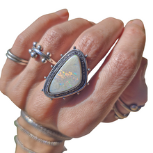 Load image into Gallery viewer, Mintabie Opal Ring or Pendant