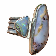 Load image into Gallery viewer, Boulder Opal Ring