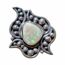 Load image into Gallery viewer, Lightning Ridge Opal Natures Swirl Ring or Pendant