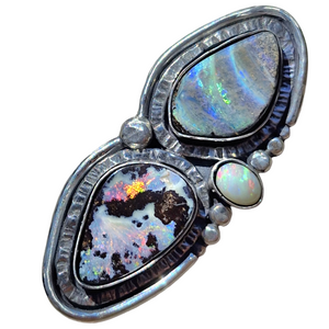 Boulder Opal Ring or Pendant