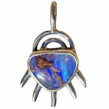 Load image into Gallery viewer, Boulder Opal Borders Pendant