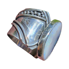 Load image into Gallery viewer, Waves of Life Lightning Ridge Ring