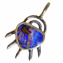 Load image into Gallery viewer, Boulder Opal Borders Pendant