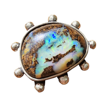 Load image into Gallery viewer, Boulder Opal Dotty Ring or Pendant