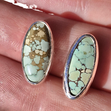 Load image into Gallery viewer, Royston Turquoise 925 Silver Earrings