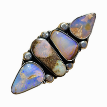 Load image into Gallery viewer, 4 Opal Climber Ring or Pendant
