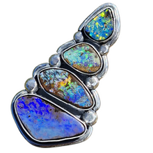 Load image into Gallery viewer, Boulder Opal Ring or Pendant
