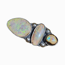Load image into Gallery viewer, Triple Boulder Opal Ring or Pendant
