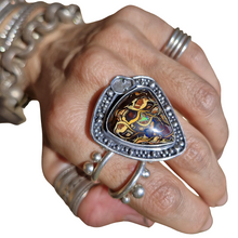 Load image into Gallery viewer, Boulder Opal Serpent Ring or Pendant