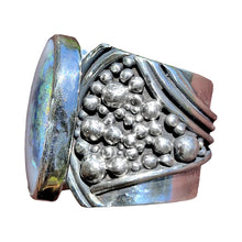Load image into Gallery viewer, Waves of Life Lightning Ridge Ring