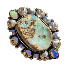Load image into Gallery viewer, Boulder Opal Ring or Pendant