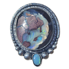 Load image into Gallery viewer, Boulder &amp; Doublet Opal Ring or Pendant