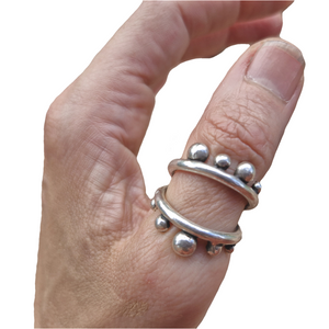 Dotty Ring (connected) - Made to Order