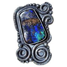 Load image into Gallery viewer, Boulder Opal Ring or Pendant