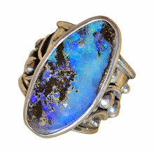 Load image into Gallery viewer, Boulder Opal Natures Swirls Ring