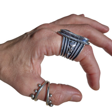 Load image into Gallery viewer, Boulder Opal Stars &amp; Moon Magic Ring