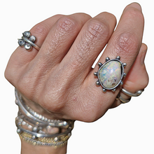 Load image into Gallery viewer, Boulder Opal Dotty Ring or Pendant