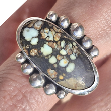 Load image into Gallery viewer, Seven Dwarves Turquoise 925 Silver Ring