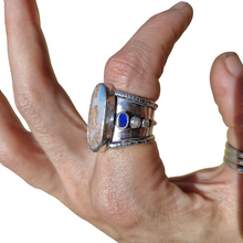 Load image into Gallery viewer, Boulder Opal &amp; Doublet Opal Ring