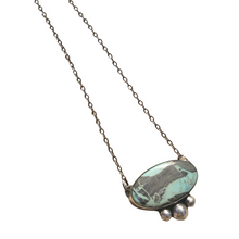 Load image into Gallery viewer, Turquoise 925 Silver Necklace