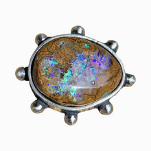 Load image into Gallery viewer, Boulder Opal Dotty Ring or Pendant