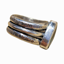 Load image into Gallery viewer, Chunky Boulder Opal Stacker Ring