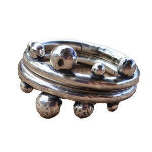 Dotty Ring Double stack - Made to Order
