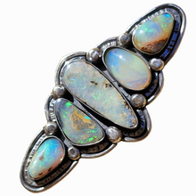 Load image into Gallery viewer, 5 Opal Climber Ring or Pendant