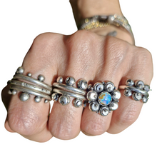 Load image into Gallery viewer, Boulder Opal Chunky Dots Ring or Pendant